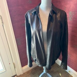 Polo Men’s Black Lambskin Jacket